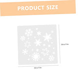 VILLCASE 4pcs Painting Template Wall Door Painting Stencil Wood Burning Stencils Cookie Stencils Christmas Stencils for Painting Kids Decor Stencils VILLCASE