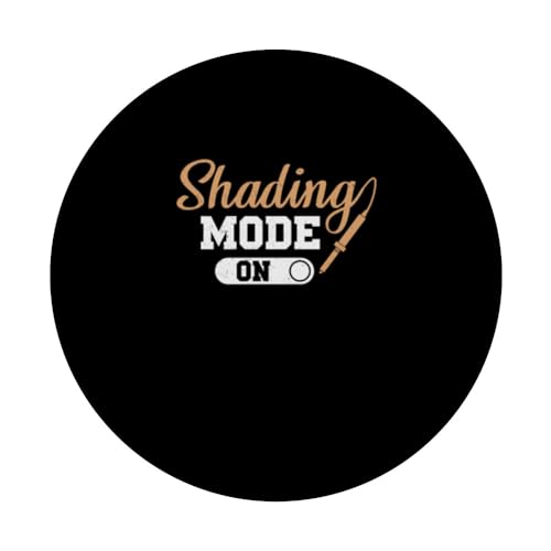 Woodburning Shading Mode On Funny Pyrography PopSockets Standard PopGrip Pyrographer Artist & Woodburner Apparel For Men