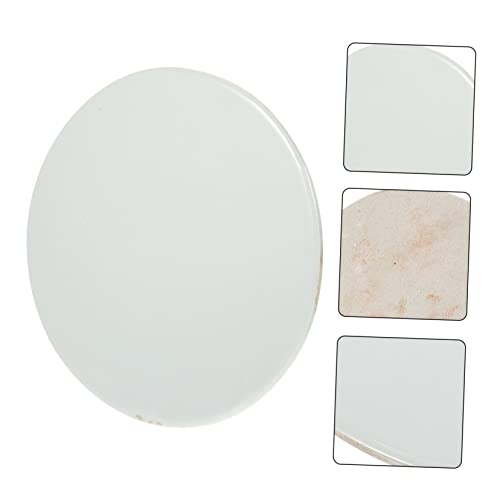 Tofficu Pottery White White Serving Platters Unfinished Ceramic Tiles Unfinished Ceramic Plate Dinner Decoracion para Mesa De Comedor Hand Ceramic Tofficu