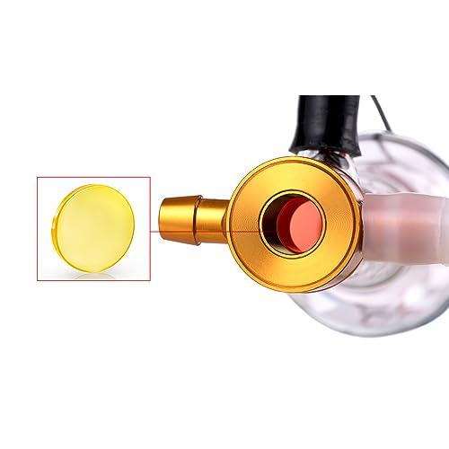 Cloudray 40W Laser Tube 720mm Dia.50mm,CO2 Laser Tube 45W,Cable Preconnected with Coating,40 Watt C02 Laser Tube With Metal Head (CR35 35-45W) Cloudray