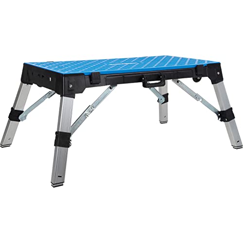Global Industrial 4-in-1 Portable Workbench with Power Strip Global Industrial