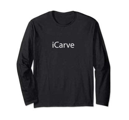 Wood Carving I Carve T For Wood Carvers Wood Sculpting T Long Sleeve T-Shirt