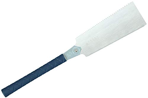 Gyokucho Ryoba Double Edge Razor Saw, Long 240mm Model 610 Blade with New TPE Grip GYOKUCHO