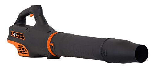 WEN Cordless Electric Leaf Blower, Brushless with 40V Max 2Ah Battery and Charger (40410), Black WEN