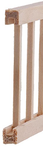 Handley House Dollhouse Miniature 3 Pack of Porch Fence in Unfinished Wood