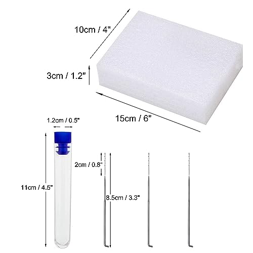 Mom and Kid on Cloud Fairy Needle Felting Kit Mom 6INCH Kid 4INCH Friendly Instruction DIY Craft Kit for Beginners Feltsky