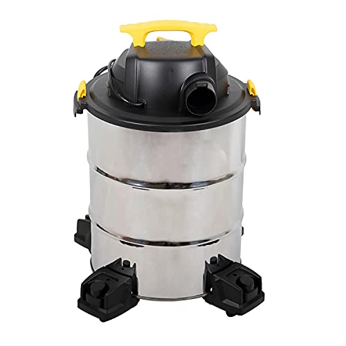 Stanley 10 gal. 6.0-Peak HP Stainless Steel Wet Dry Vacuum Stanley