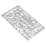 Aleks Melnyk No.4 Metal Journal Stencil, Wood Burning, Flowers and Vines, Ornament, Vintage, Stencil Patterns, Pyrography, Engraving, Template for Aleks Melnyk