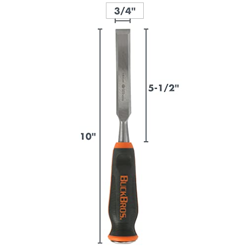 Buck Knives 3/4' COMFORT GRIP CHISEL - WoodArtSupply