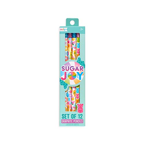 Ooly Sugar Joy Graphite Pencils - Set of 12 Ooly