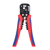 WORKPRO Self Adjusting Wire Stripper, 3-in-1 Automatic Wire Stripper/Cutter/Crimper, AWG10-24, 8 Inch Multi Pliers For Electrical Wire Stripping, WORKPRO