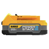 DEWALT 20V MAX* Starter Kit with POWERSTACK™ Compact Battery and Charger (DCBP034C) DEWALT