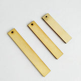 30pcs Unfinished Wood Earring Blank,Wood Strip Blank, Rectangle Laser Cut Unfinished Wood Cutouts (Mix Sizes) ACFENG Laser