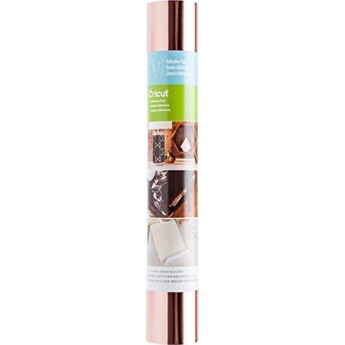 Cricut 2003651 Adhesive Metallic Foil 12"X48"-Rose Gold - WoodArtSupply