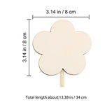 Kisangel 14pcs Handmade Wand Moon Wand Unfinished Wand Unfinished Fairy Wands Fairy Stick DIY Fairy Wand Wooden Fairy Wand Graffiti Toy for Kids Kisangel