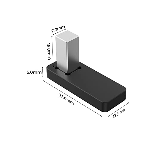 xTool Honeycomb Material Pin, for Honeycomb Panels adapted to Laser Cutter/Laser Engraving Machine, Size 1.4‘’*0.5‘’*0.8‘’,6PCS - WoodArtSupply