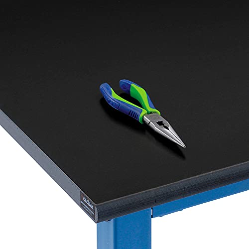 Global Industrial Workbench Top - Phenolic Resin Safety Edge, 72" W x 30" D x 1" Thick - WoodArtSupply