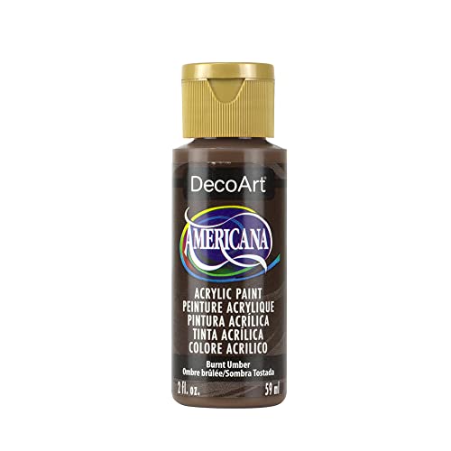 DecoArt Americana Acrylic Paint, 2-Ounce, Burnt Umber DecoArt