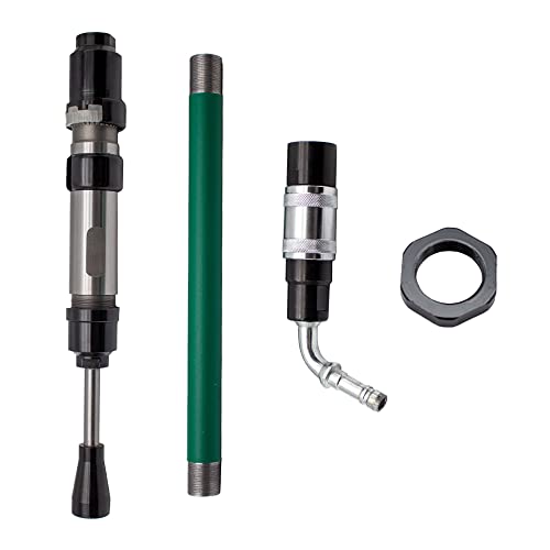 LeTkingok Pneumatic Tamping Machine Earth Sand Rammer Tamper Air Hammer Sander 430-540mm (D6) LeTkingok