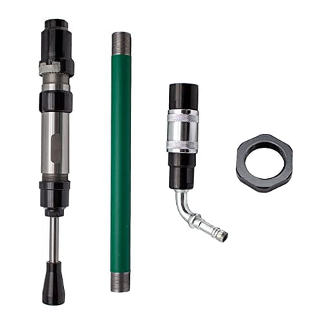 LeTkingok Pneumatic Tamping Machine Earth Sand Rammer Tamper Air Hammer Sander 430-540mm (D6) LeTkingok