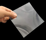 Sovenny 20 Pieces 7 mil Clear Square Mylar Sheet Blank Stencils 6×6 inch Templates for Cricut and Silhouette Machines Sovenny