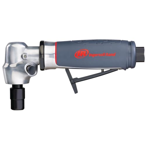 Ingersoll Rand 5102MAX Air Die Grinder – Right Angle, Ergonomic Grip, 0.4 HP and 20,000 RPM Motor, Lightweight Tool, Spindle Lock, Grey Ingersoll Rand