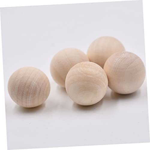Lurrose 20 Pcs Unfinished Wood Spacer Beads Buddhist Beads Jewelry Making Round Spacer Wood Barrel Beads African Beads Jewelry Making Beads Lurrose