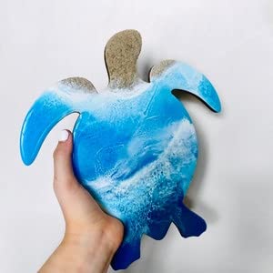 Unfinished Wood Sea Turtle Shape - Ocean - Nursery - Craft - up to 24" DIY 42" / 3/4" 24 Hour Crafts