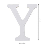 PartyKindom Hanging Wall 26 Letters Unfinished Wood Letter freestanding Letter Wood Table Sign Wooden Letters Kids Bedroom Letter Sign Standing PartyKindom