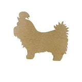 Shih Tzu, Dog Shapes, Unfinished Wood Craft, Build-A-Cross Build-A-Cross