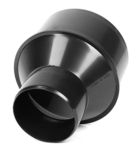WEN DCA001 4-Inch to 2-1/2-Inch Cone Reducer Attachment for Dust Hoses and Dust Collection Systems WEN