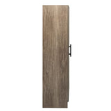 Prepac Elite 32" Drifted Gray Freestanding Storage Cabinet with 3 Adjustable Shelves Prepac