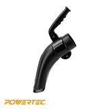 POWERTEC 70283 4-Inch Dust Collection Bench Nozzle w/Quick Change Handle POWERTEC