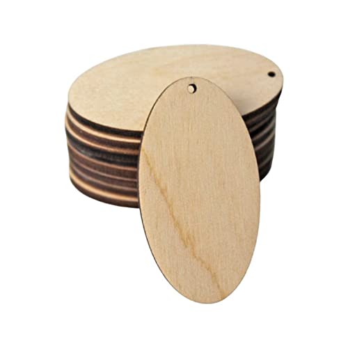 ALL SIZES BULK (12pc to 100pc) Unfinished Wood Laser Cutout Solid Oval Round Dangle Earring Jewelry Blanks Shape Crafts Made in Texas Texan Wood Crafts