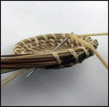 Traditional Craft Kits Coil Basket Kit - Pine Needle - Basket Weaving Kit Set with Supplies, Complete with Instructional Booklets and Basket Making Traditional Craft Kits