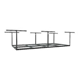 Everest Max 4 x 8 Overhead Garage Storage Rack, Heavy Duty Shelving, Adjustable Garage Storage Home Organization Storage Rack, 750lbs Weight Everest