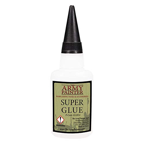 The Army Painter Super Glue - CA Glue for Miniatures and Small Parts - Strong Bond Model Glue, 20 ml - WoodArtSupply