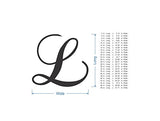 Jess and Jessica Wooden Letters Cursive Wood Letter for Wall Décor Various Sizes Premium Quality & Durable Smooth Laser Cut Unfinished Design Ideal Jess and Jessica