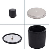 Dpwrrot 3lb Replacement Barrel for Rock Tumbler, Spare Parts-Transparent Barrel for Rock Tumbler (Hobby Barrel) Dpwrrot