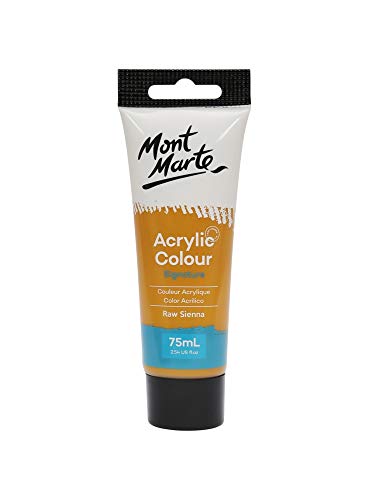 Mont Marte Acrylic Paint Studio 75ml - Raw Sienna Mont Marte