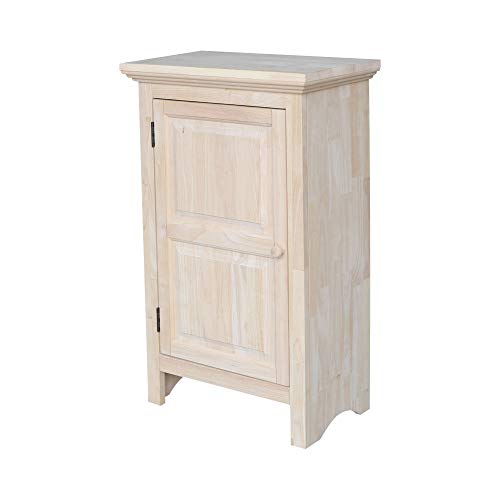 IC International Concepts Single Jelly Cabinet, 36-Inch, Unfinished IC International Concepts