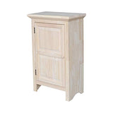 IC International Concepts Single Jelly Cabinet, 36-Inch, Unfinished IC International Concepts