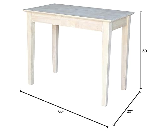 International Concepts Writing Table, Unfinished