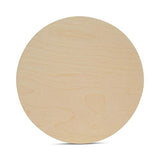 Wood Circles 16 inch, 1/4 Inch Thick, Birch Plywood Discs, Pack of 5 Unfinished Wood Circles for Crafts, Wood Rounds by Woodpeckers Woodpeckers