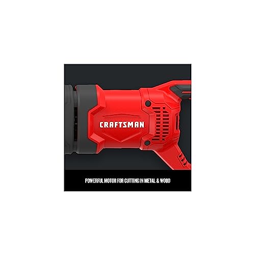 CRAFTSMAN Reciprocating Saw, 7.5 Amp, 3,200 RPM, Corded (CMES300