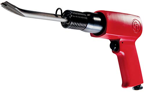 Chicago Pneumatic CP7111 - Air Hammer, Welding Equipment Tool, Construction, 0.401 Inch (10.2mm), Round Shank, Stroke 2.64 in / 67 mm, Bore Diameter - WoodArtSupply