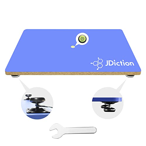 JDiction Resin Leveling Table for Epoxy Resin & Art Work,16''x 12'' Adjustable Self Leveling Epoxy Resin Accessories, Resin Supplies, Acrylic Pouring JDiction