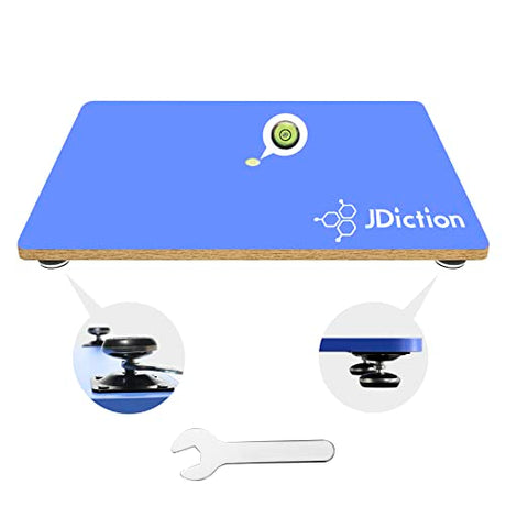 JDiction Resin Leveling Table for Epoxy Resin & Art Work,16''x 12'' Adjustable Self Leveling Epoxy Resin Accessories, Resin Supplies, Acrylic Pouring JDiction