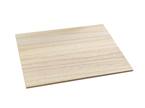 6 Pack MDF Wood Boards 11"x14"-1/4th inch Thick Wooden Planks, Double Sided Veneered MDF Sheet for Homemade DIY Crafts Cregugua