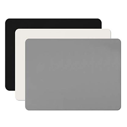3 Pack Silicone Sheet for Crafts, Resin Jewelry Casting Molds Mat, Food Grade Silicone Placemat, Multipurpose Table Protector, Nonstick Nonskid